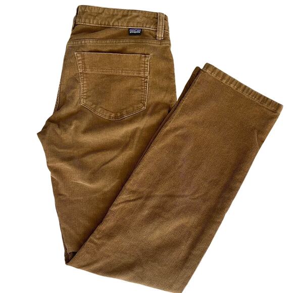 Patagonia Pants - Patagonia Corduroy Chino Pants Organic Cotton Women's Size 27 Brown 5 Pockets